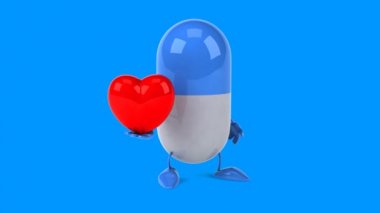 Eğlenceli çizgi film hap