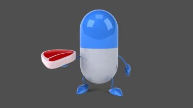 Eğlenceli çizgi film hap 