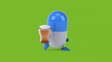 Eğlenceli çizgi film hap 