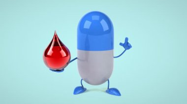 Eğlenceli çizgi film hap 