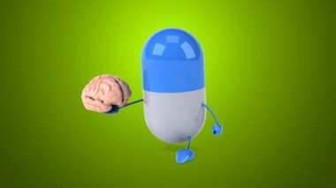 Eğlenceli çizgi film hap 