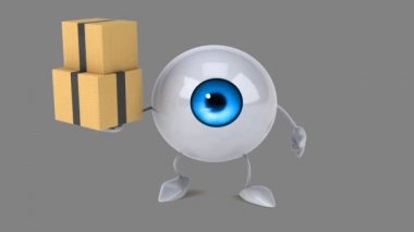 çizgi film göz eğlenceli 