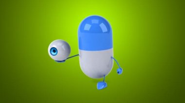 Eğlenceli çizgi film hap