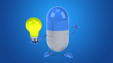 Eğlenceli çizgi film hap