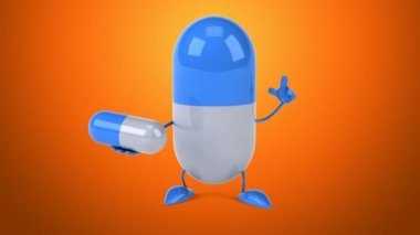 Eğlenceli çizgi film hap