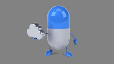 Eğlenceli çizgi film hap