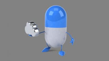 Eğlenceli çizgi film hap