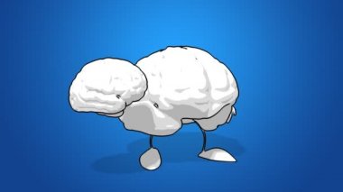 Eğlenceli çizgi film beyin