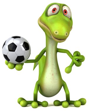 Eğlenceli çizgi film kertenkele