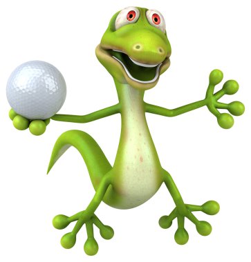 Eğlenceli çizgi film kertenkele