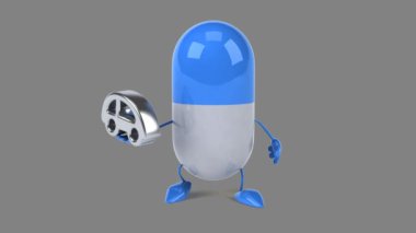 Eğlenceli çizgi film hap