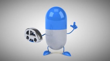 Eğlenceli çizgi film hap