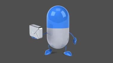 Eğlenceli çizgi film hap