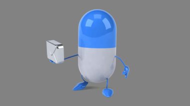 Eğlenceli çizgi film hap