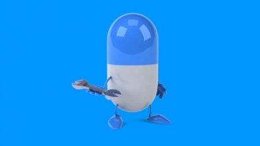 Eğlenceli çizgi film hap