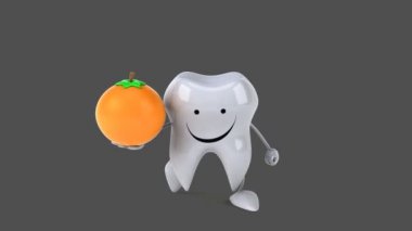 Eğlenceli çizgi film diş