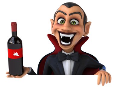 Eğlenceli çizgi film Vampire