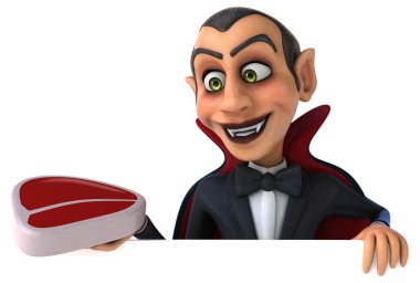 Eğlenceli çizgi film Vampire