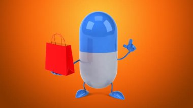 Eğlenceli çizgi film hap