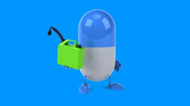 Eğlenceli çizgi film hap