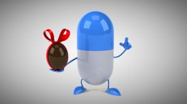 Eğlenceli çizgi film hap