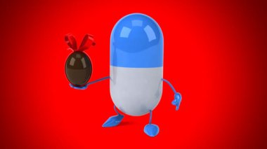 Eğlenceli çizgi film hap