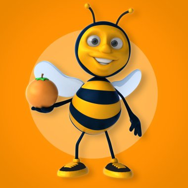 Eğlenceli çizgi film arı