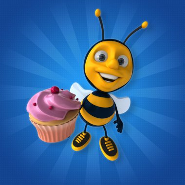 Eğlenceli çizgi film arı