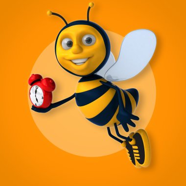 Eğlenceli çizgi film arı