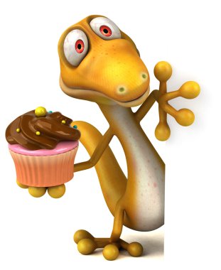 Eğlenceli çizgi film kertenkele