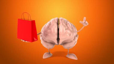 Eğlenceli çizgi film beyin