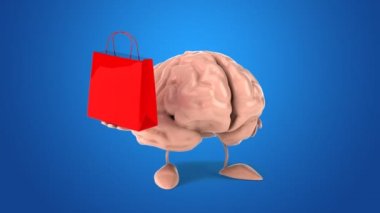 Eğlenceli çizgi film beyin