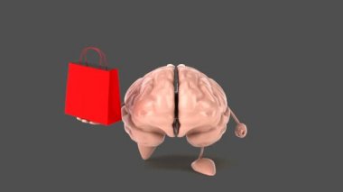 Eğlenceli çizgi film beyin