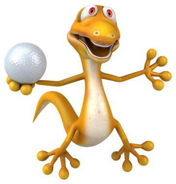 Eğlenceli çizgi film kertenkele