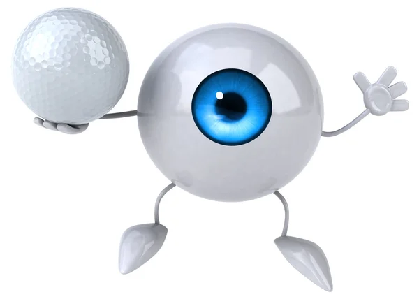 Fun cartoon eye — Stock Photo, Image