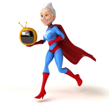 çizgi film süper kadın