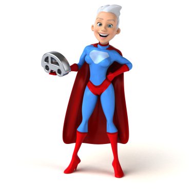 çizgi film süper kadın