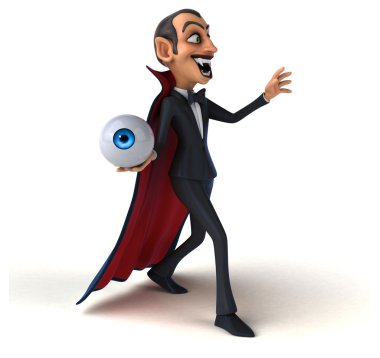Eğlenceli çizgi film Vampire
