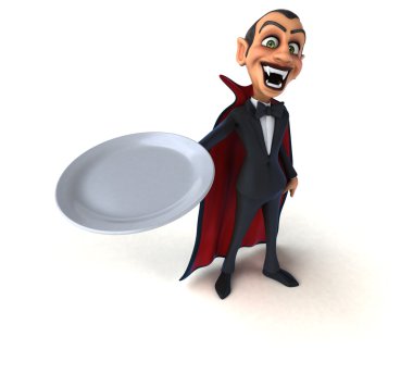 Eğlenceli çizgi film Vampire