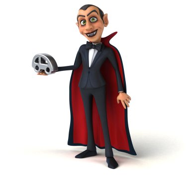 Eğlenceli çizgi film Vampire