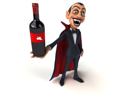 Eğlenceli çizgi film Vampire