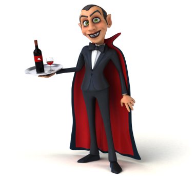 Eğlenceli çizgi film Vampire