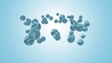 kabarcıklar bilgisayar animasyon