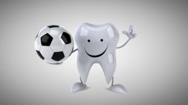 Eğlenceli çizgi film diş