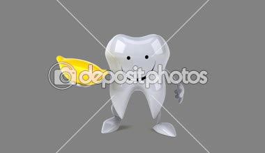 Eğlenceli çizgi film diş