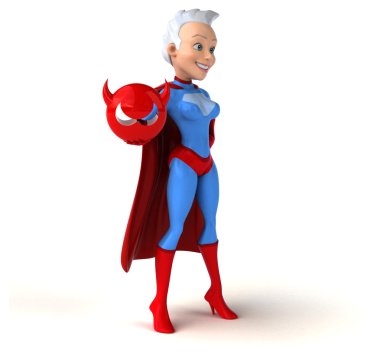 çizgi film süper kadın