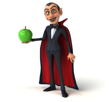 Eğlenceli çizgi film Vampire
