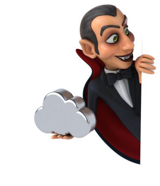 Eğlenceli çizgi film Vampire