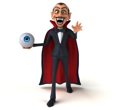 Eğlenceli çizgi film Vampire