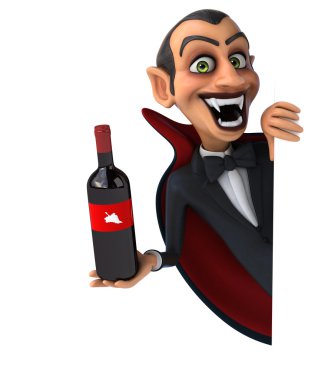 Eğlenceli çizgi film Vampire